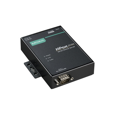 MOXA 1Port Rs-232/422/485 Dvc Srvr, 10/100M Eth., Db9 Male, Poe, Nport P5150A NPort P5150A